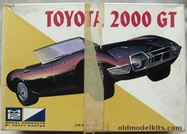 MPC 1/25 Toyota 2000 GT Convertible, 404-200 plastic model kit